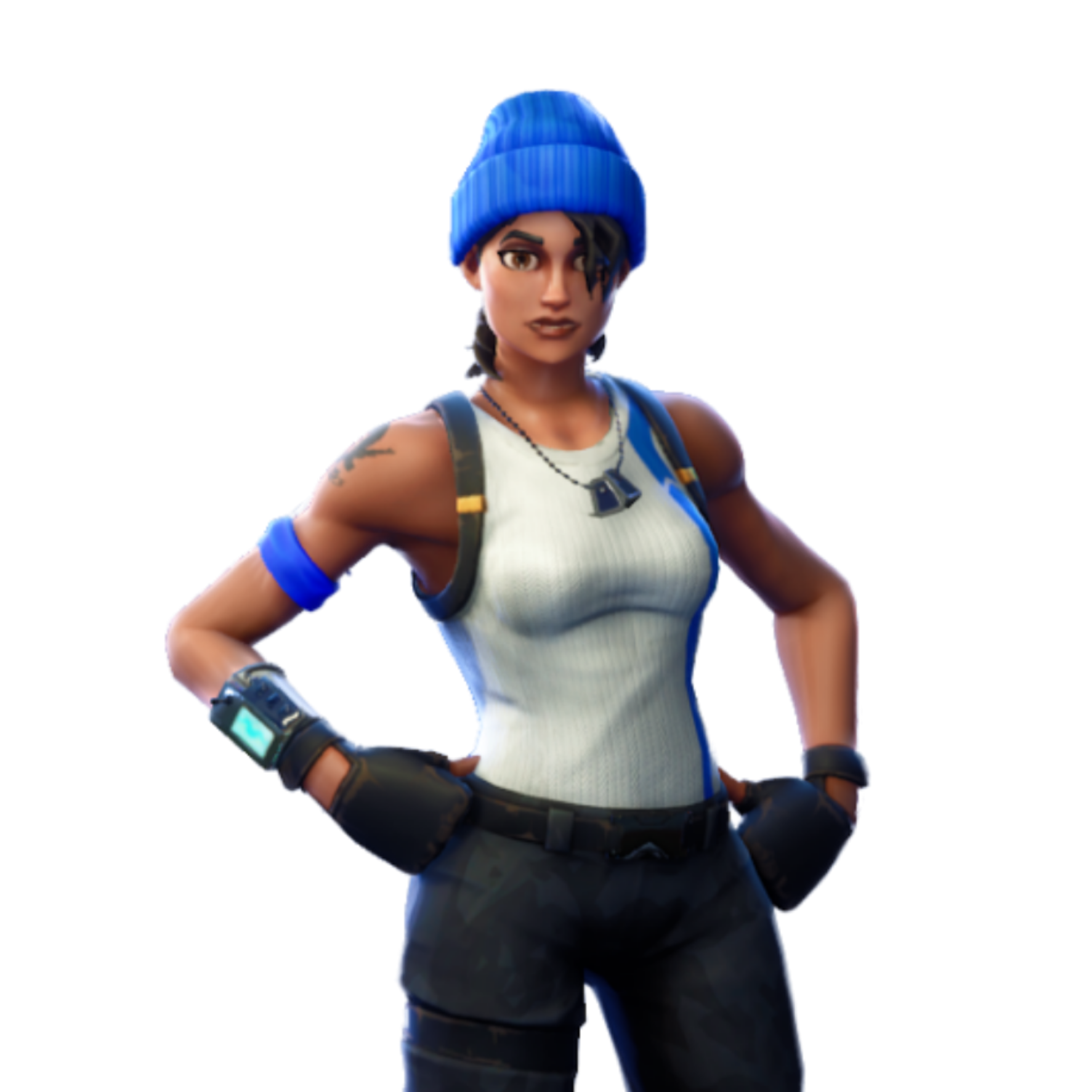 Fornite Blue Team Leader PNG Clipart Background