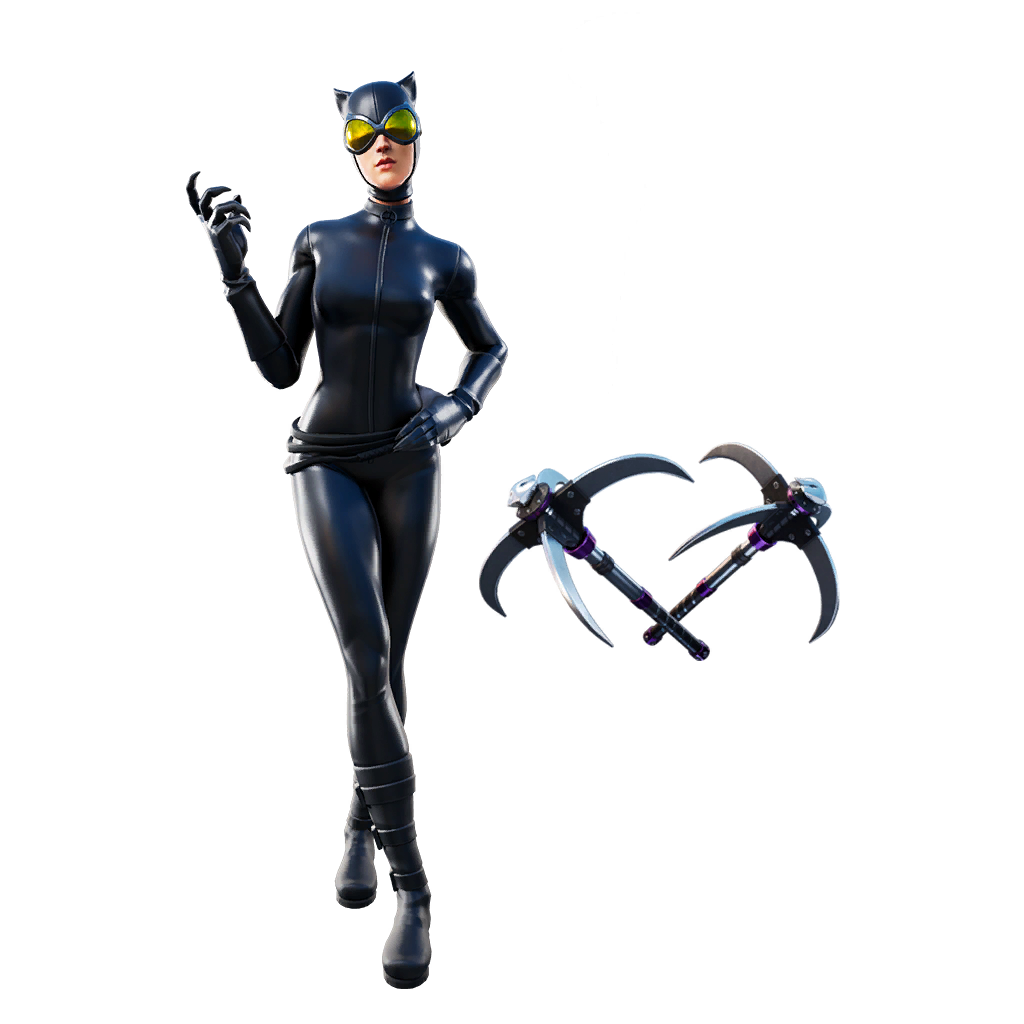Fornite Catwoman Zero PNG Clipart Background