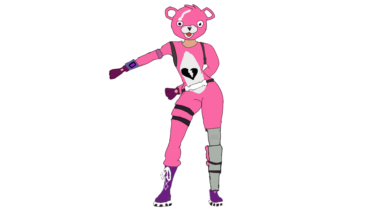 Fornite Cuddle Team Leader Free PNG