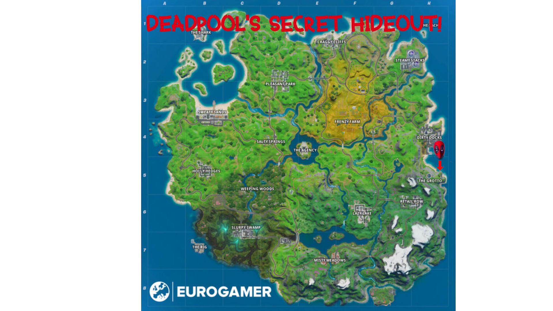 Fortnite Map Download Free PNG