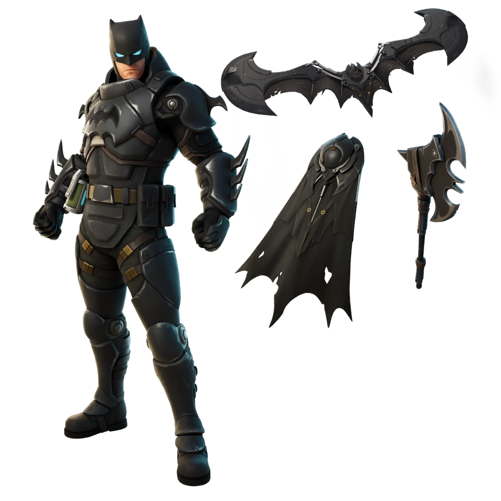 Fortnite X Batman Background PNG Image