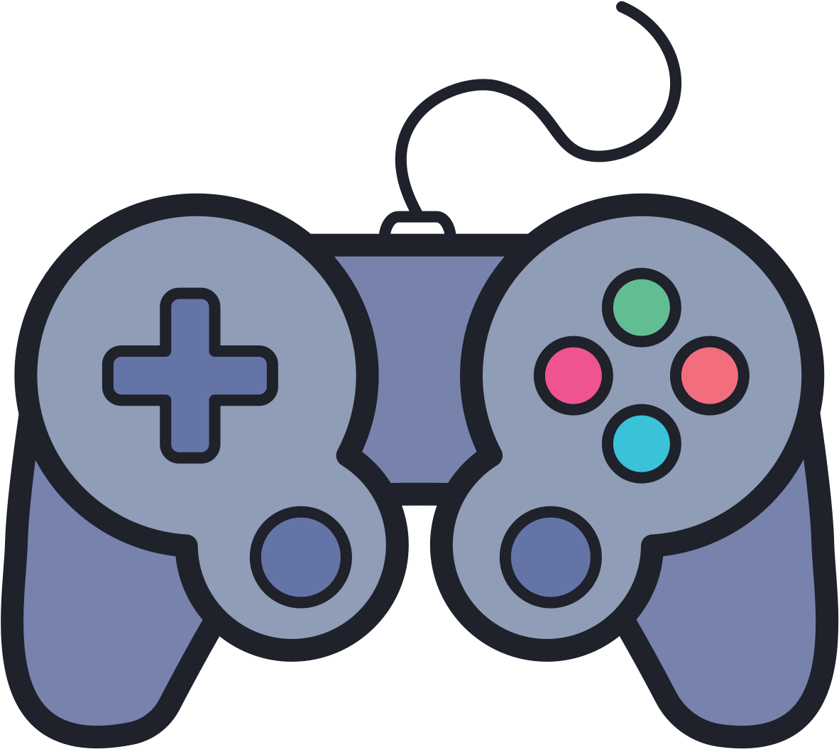 Gamepad PNG Background Clip Art