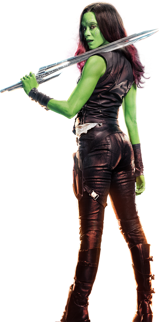 Gamora Transparent Background