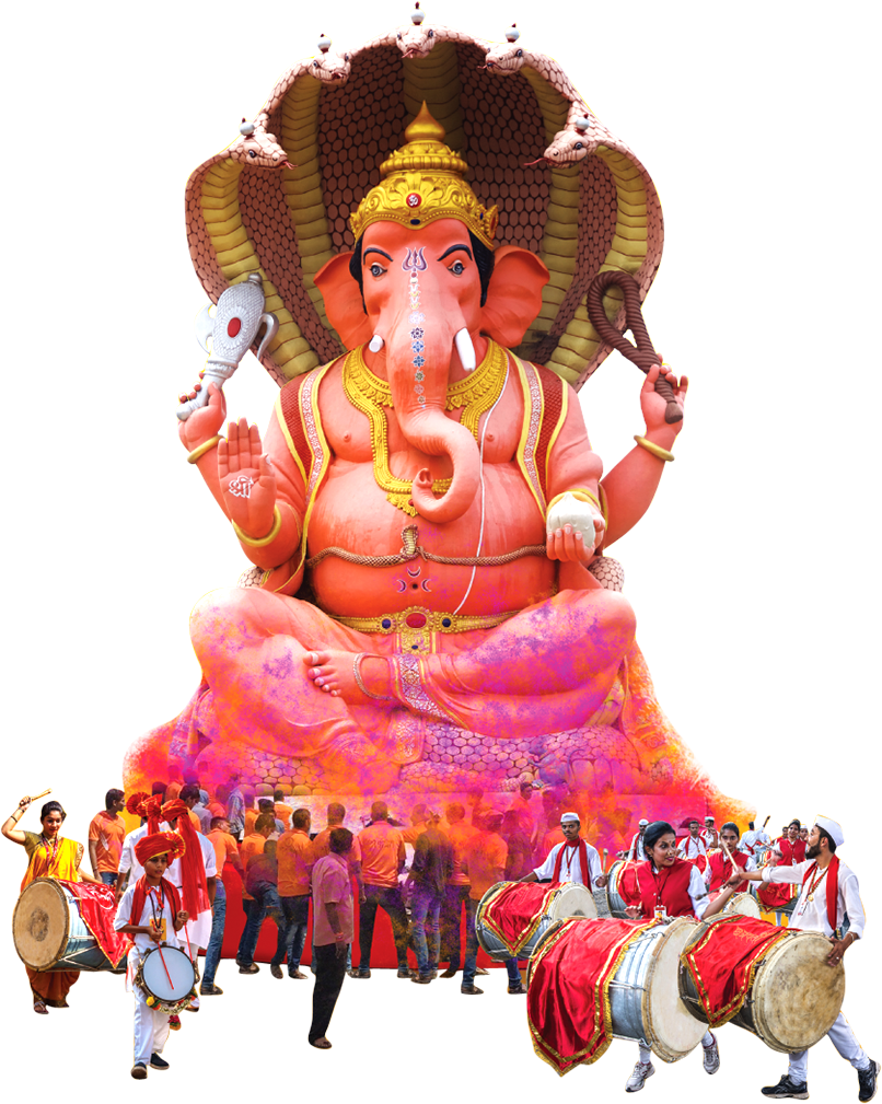 Ganesha PNG Clipart Background