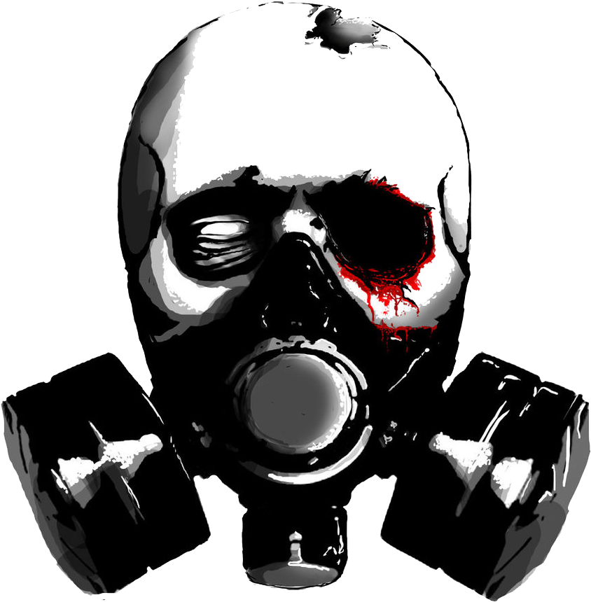 Gas Mask Background PNG