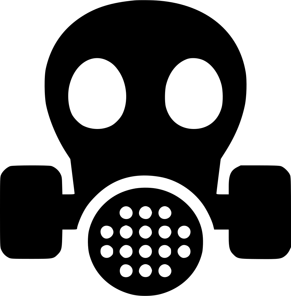 Gas Mask PNG Background Clip Art