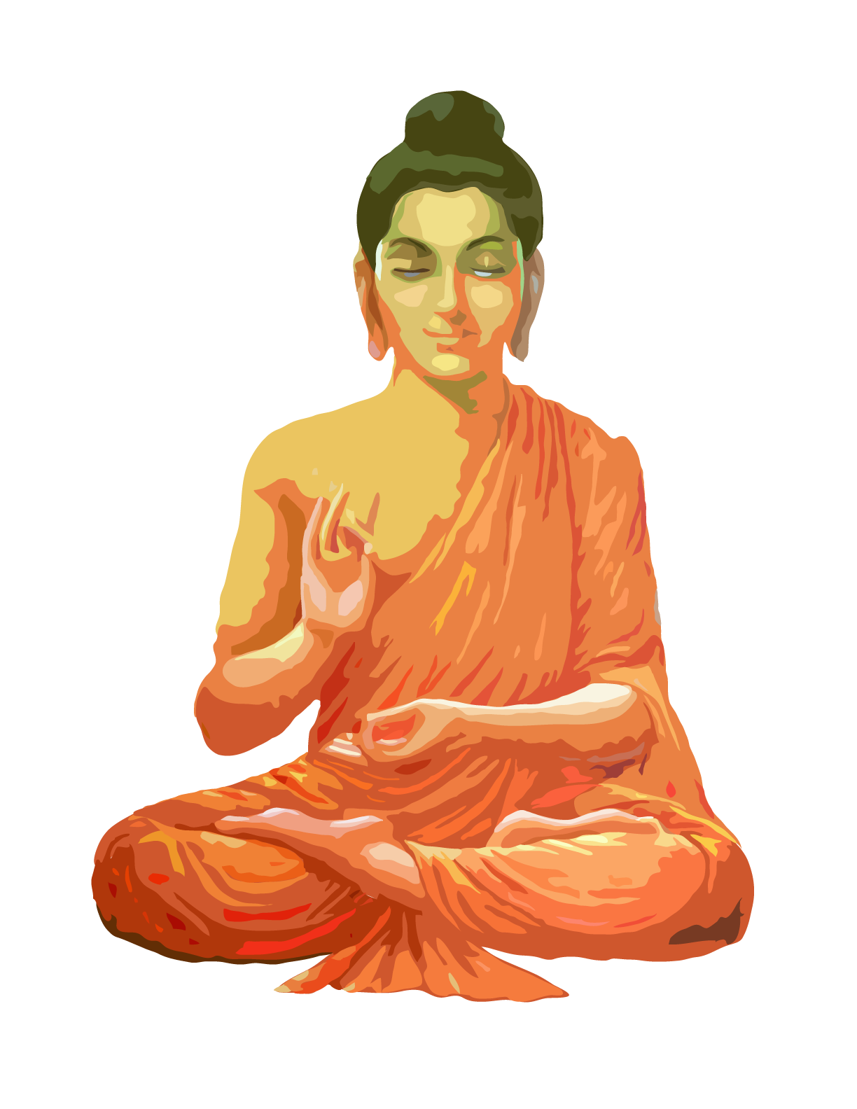 Gautama Buddha Download Free PNG Clip Art