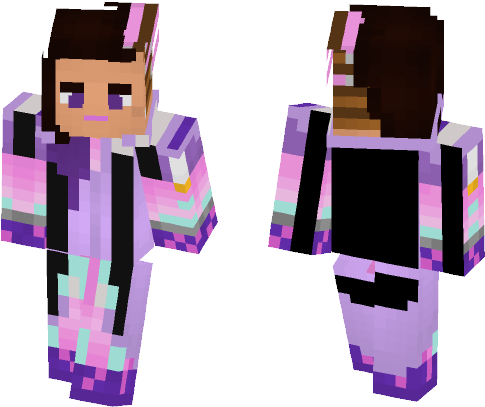 Girl Minecraft Skins Free PNG