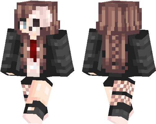 Girl Minecraft Skins Transparent Free PNG | PNG Play