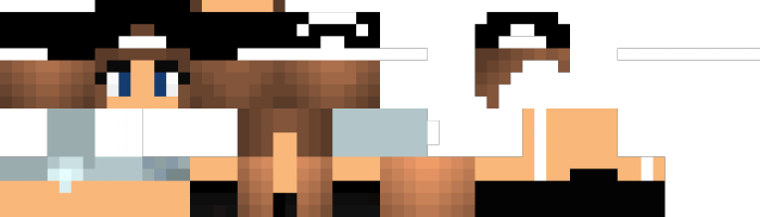 Girl Minecraft Skins Transparent Image