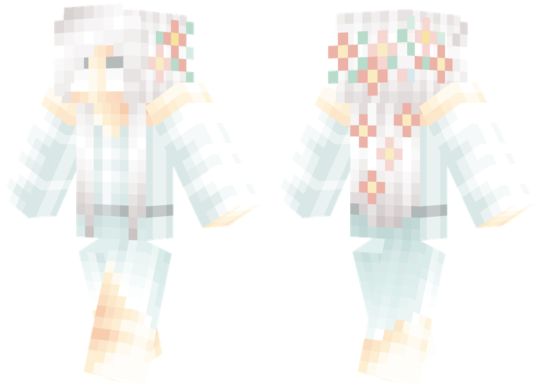 Girl Minecraft Skins Transparent Images