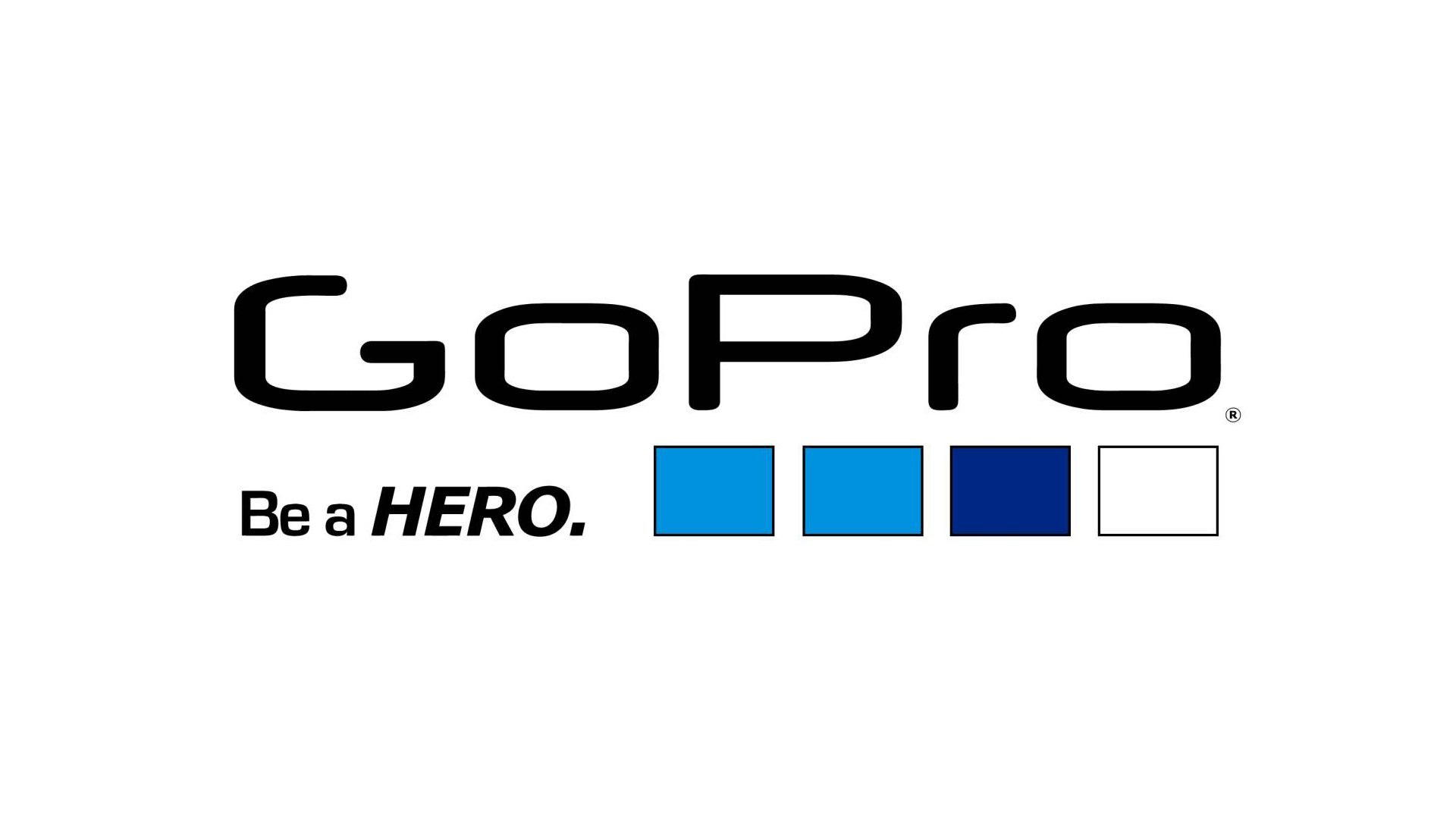 Fondo transparente del logotipo de Gopro