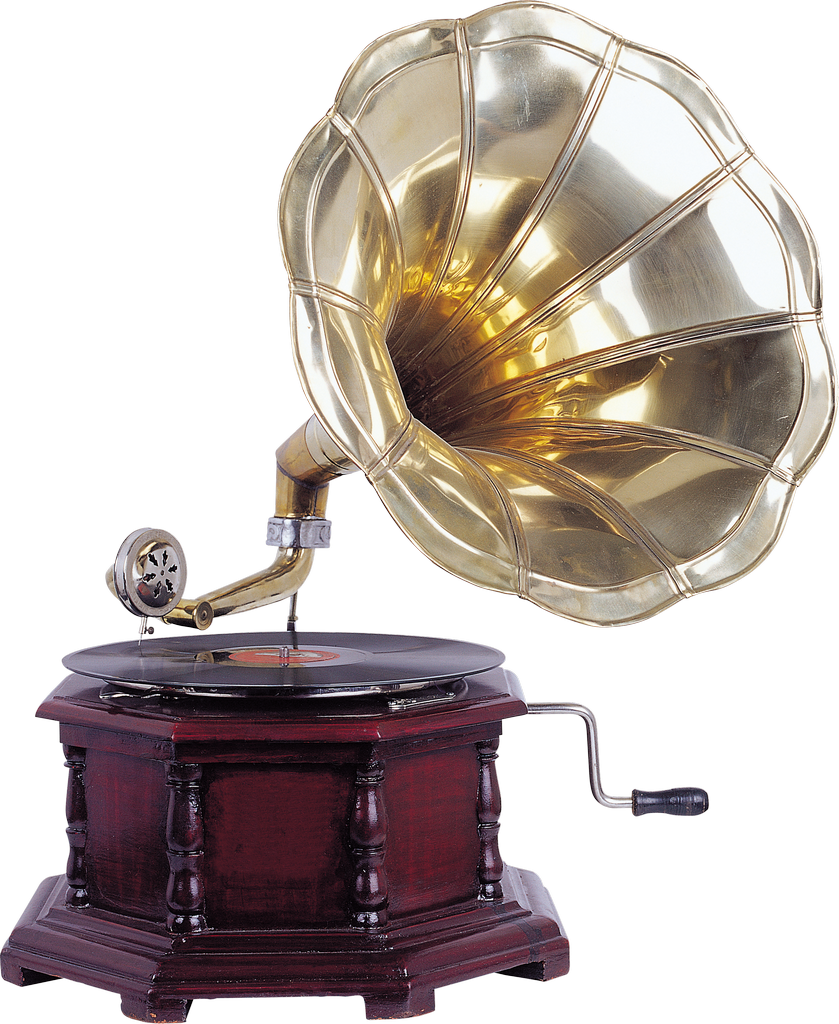 Gramophone PNG Clipart Background HD