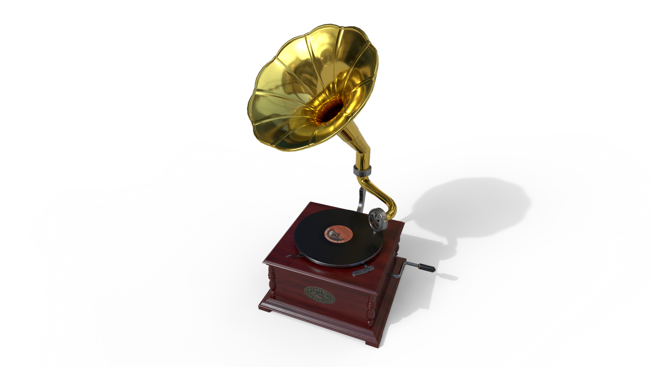Gramophone Transparent Free PNG