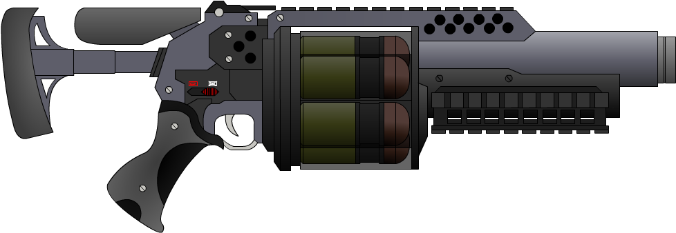 Grenade Launcher PNG Background