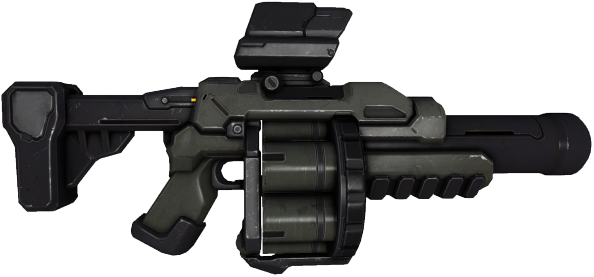 Grenade Launcher Transparent Clip Art PNG