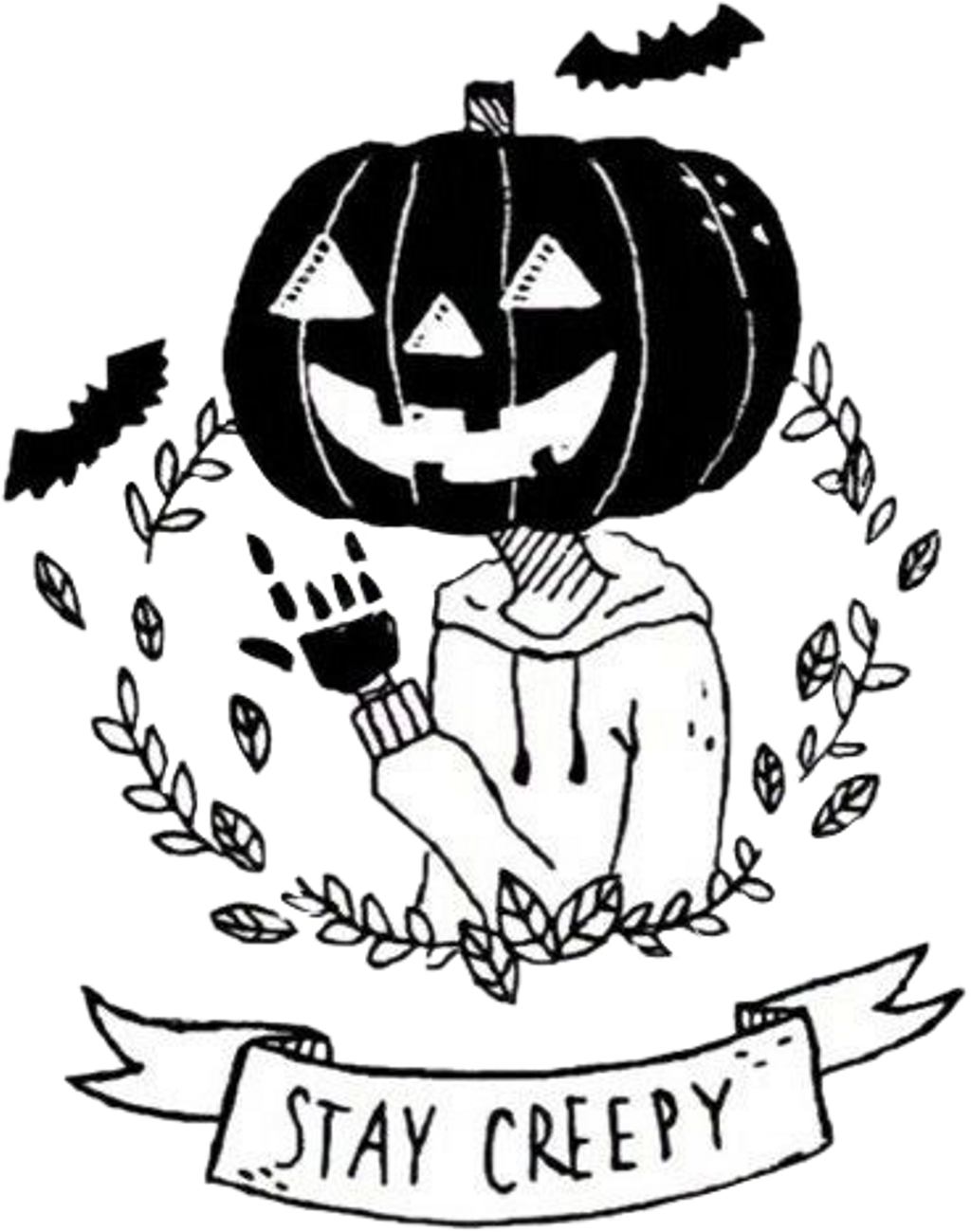 Halloween Aesthetic PNG Free File Download