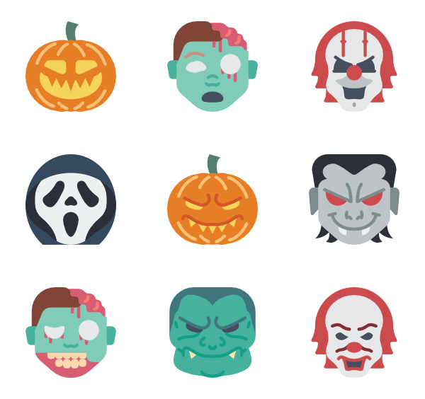Halloween App Icons PNG Photo Image