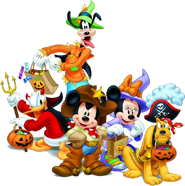 Halloween At Disneyland PNG Clipart Background
