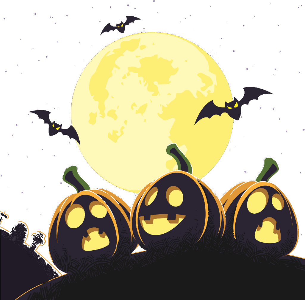 Halloween Background Transparent PNG