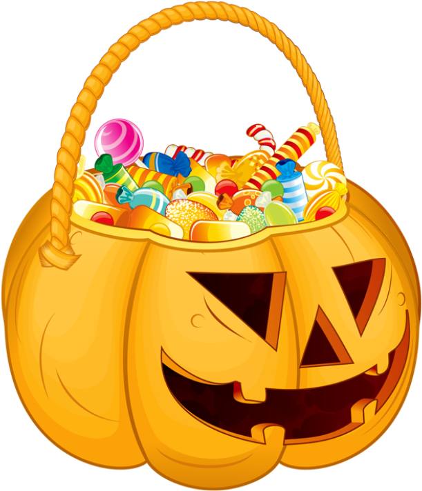 Halloween Candy PNG Background
