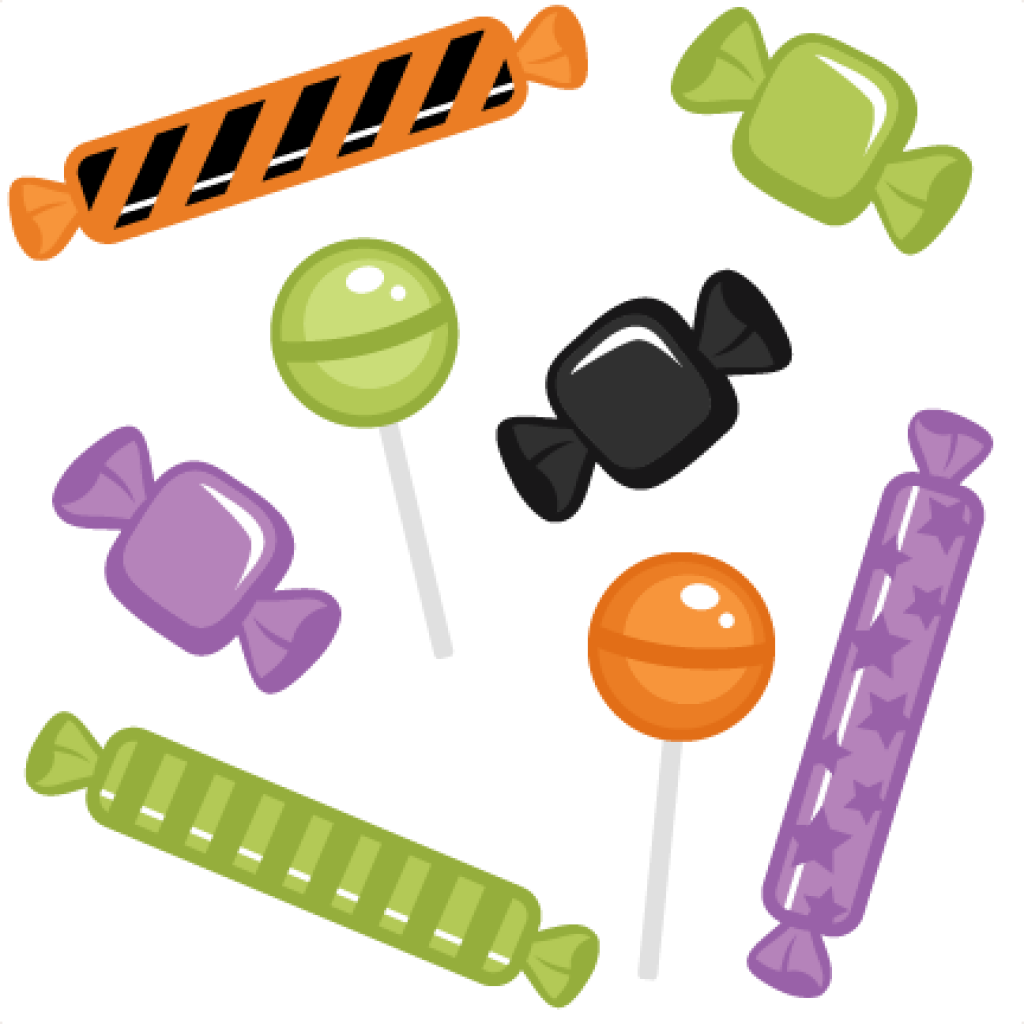 Halloween Candy PNG Clipart Background