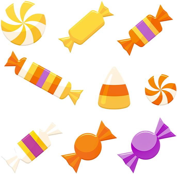 Halloween Candy PNG Pic Background
