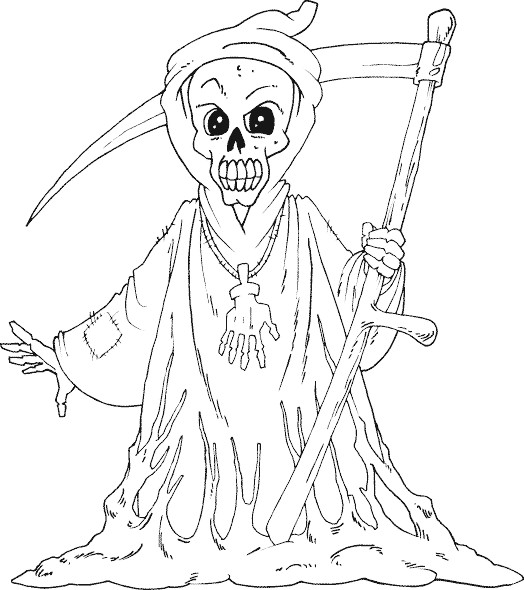 Halloween Coloring Pages Transparent Free PNG