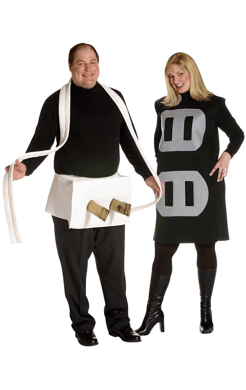 Halloween Costumes Couples PNG Clipart Background