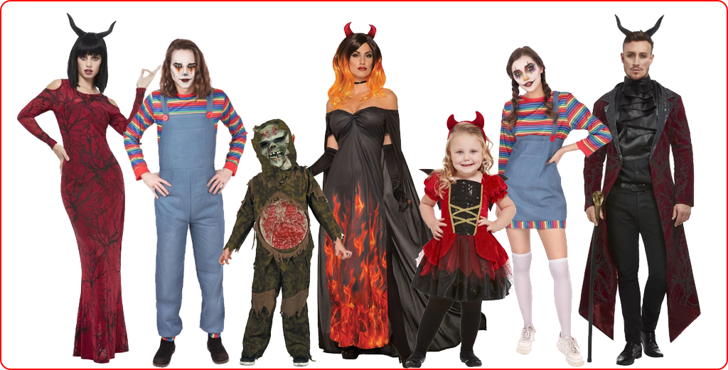 Halloween Costumes Devil PNG Background