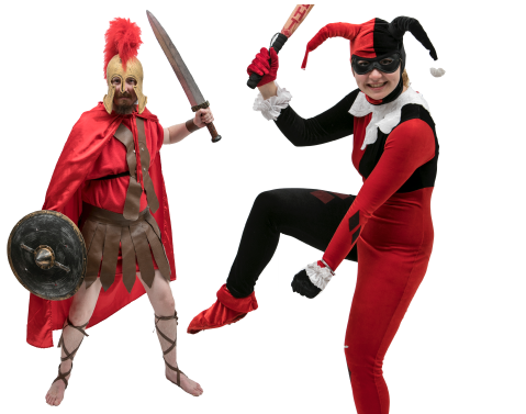Halloween Costumes Duo Free PNG