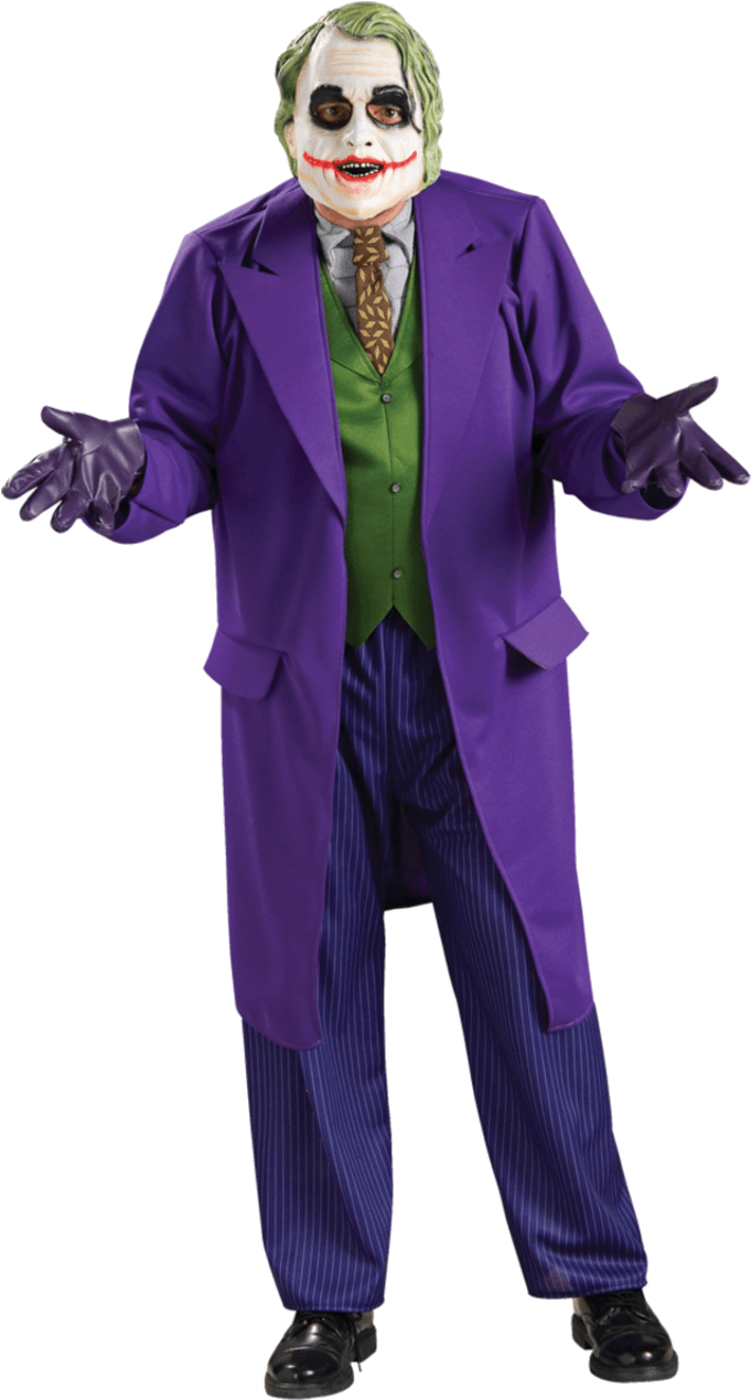 Halloween Costumes Joker PNG Background