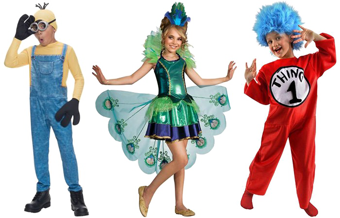 Halloween Costumes Kids Background PNG Image