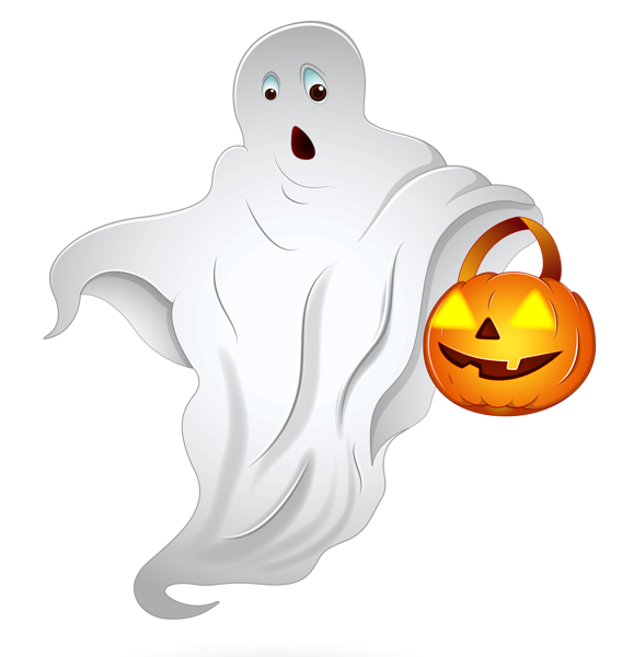 Halloween Decorations Background PNG Image