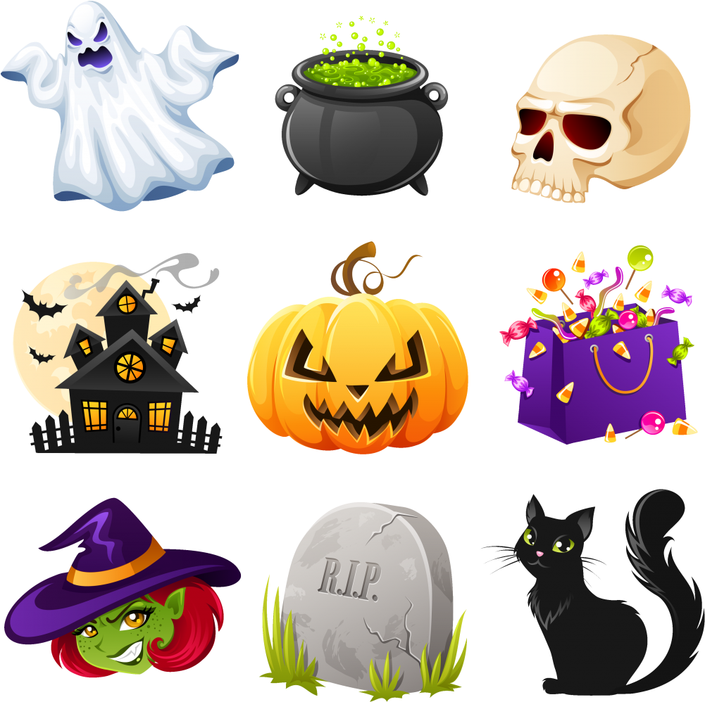 Halloween Decorations PNG Pic Background