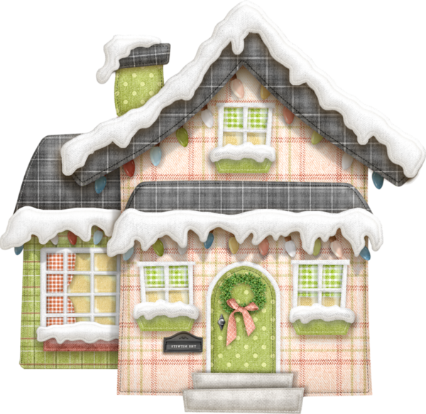 Halloween Gingerbread House PNG Background