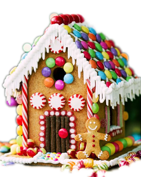 Halloween Gingerbread House PNG Images HD