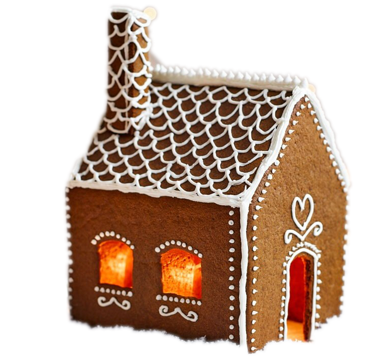 Halloween Gingerbread House Transparent Image