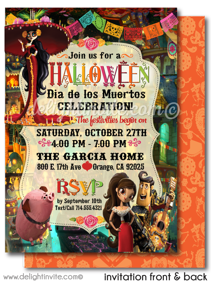 Halloween Invitations PNG Free File Download