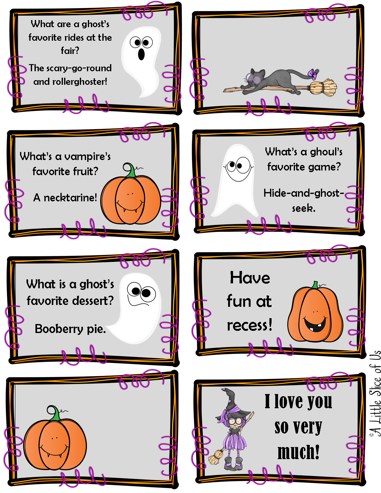 Halloween Jokes PNG Clipart Background