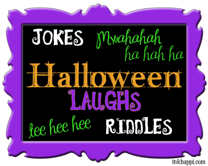 Halloween Jokes Transparent Background