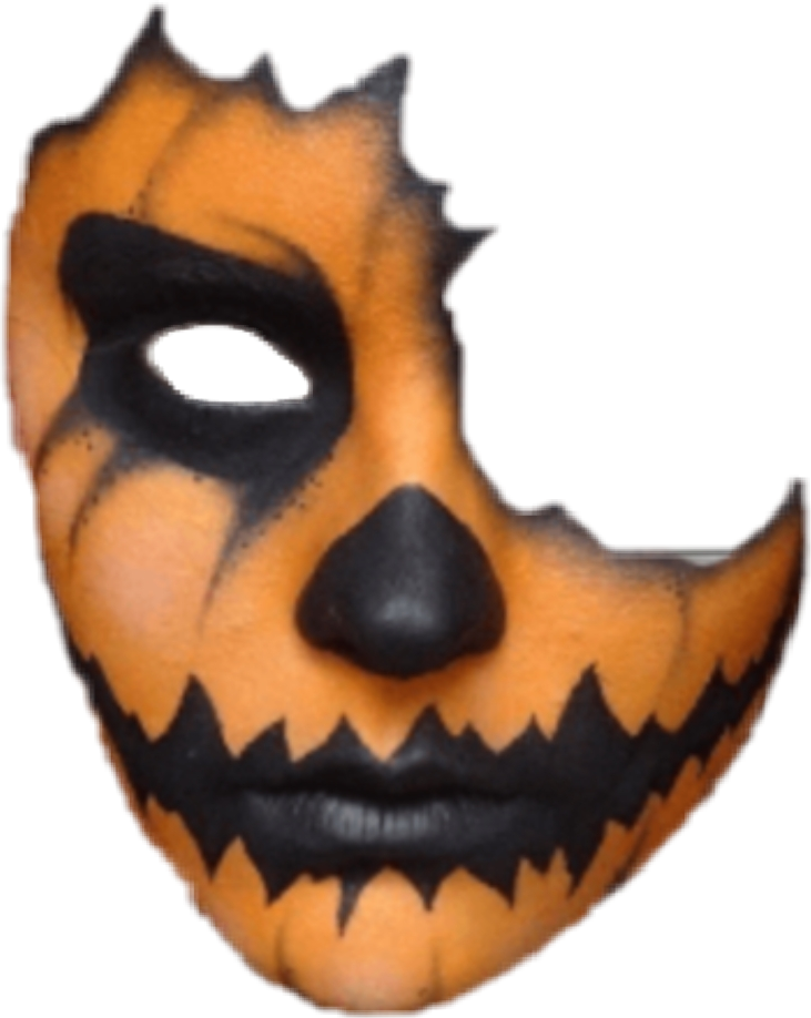 Halloween Mask Background PNG