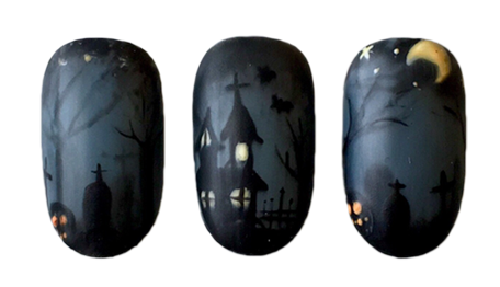 Halloween Nail Stickers Transparent PNG