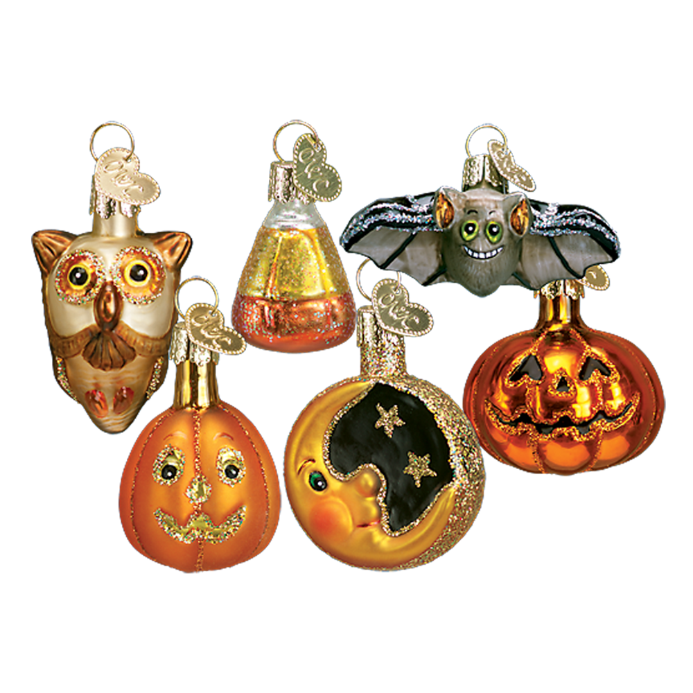 Halloween Ornaments PNG Background