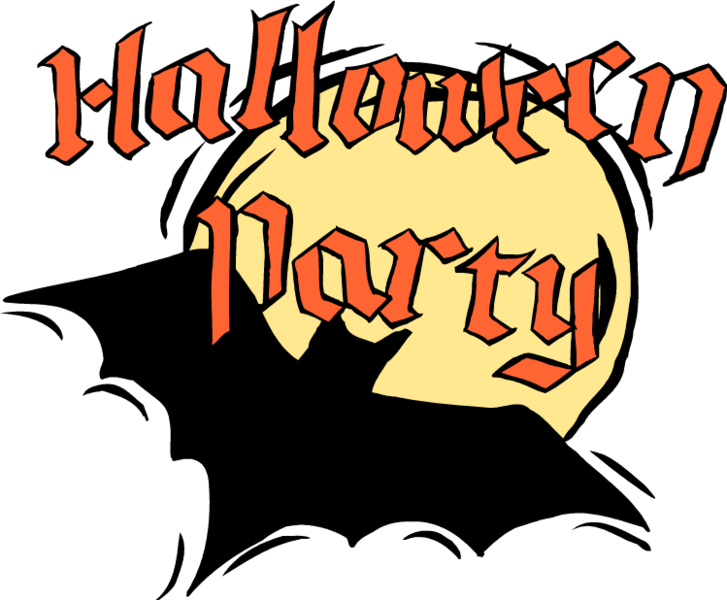 Halloween Party PNG Clipart Background