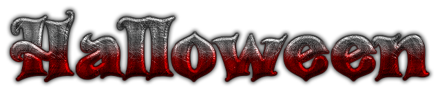 Halloween Words PNG HD Quality