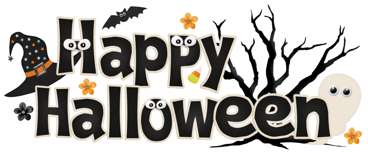 Halloween Words PNG Images HD