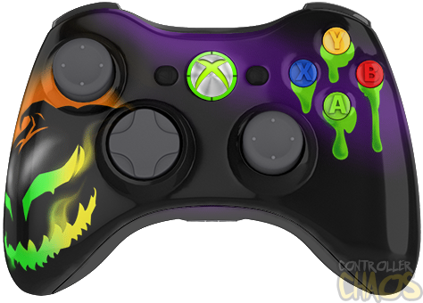 Halloween Xbox Controller PNG HD Quality