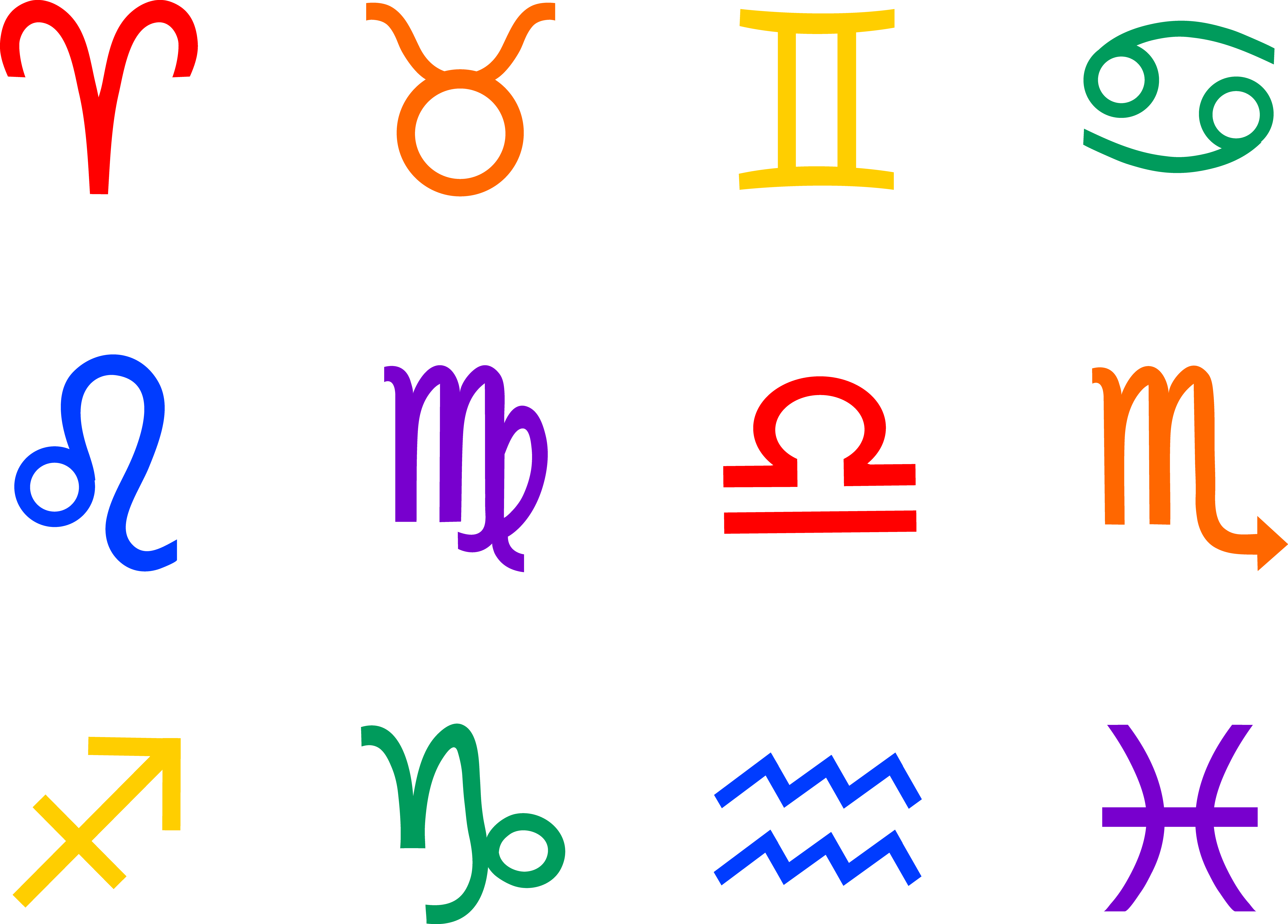 Знаки зодиака символы. Симлоаы знаков зодиака. Пиктограммы знаков зодиака. Значки обозначающие знаки зодиака.