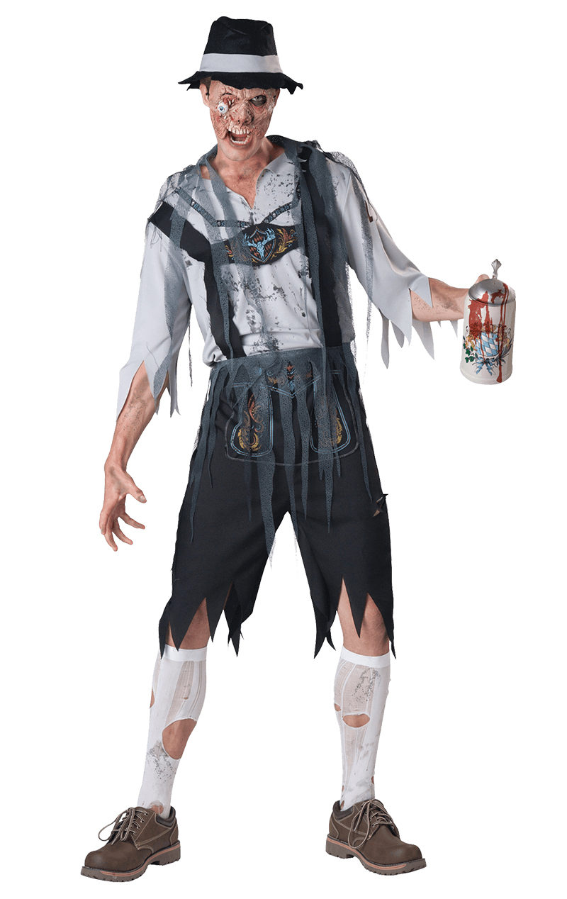 Halloween Zombie Costume PNG HD Quality